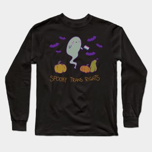 Spooky Trans Rights Long Sleeve T-Shirt